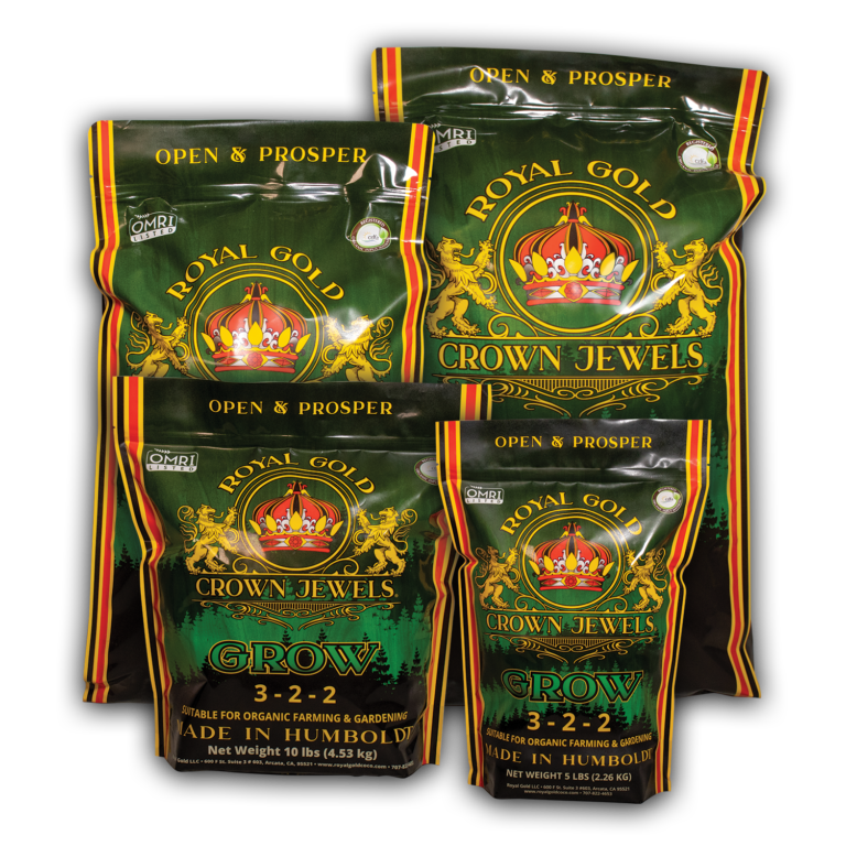 Here are some instructions for Royal Gold's Crown Jewels Grow 3-2-2 to help you and your garden!