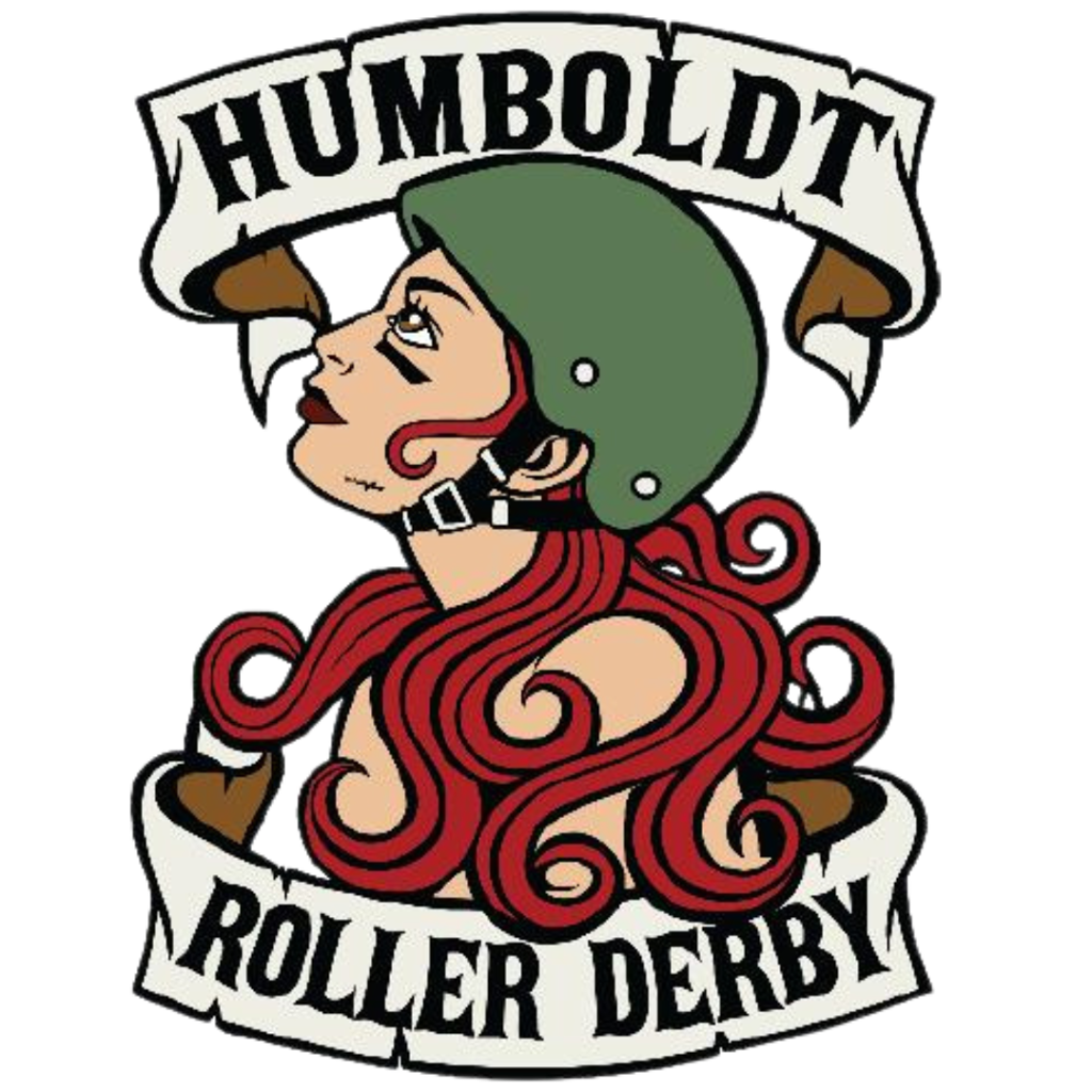 Humboldt Roller Derby Logo